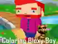 Spill Fargelegging av Bloxy Gutten online Spill Fargelegging av Bloxy Gutten online