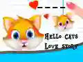Spill Hei Katter: Kjærlighetshistorie online Spill Hei Katter: Kjærlighetshistorie online