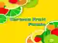 Spill Tegneserie Frukt Puslespill online Spill Tegneserie Frukt Puslespill online