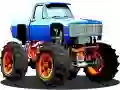 Spill Monster Truck Puslespill online Spill Monster Truck Puslespill online