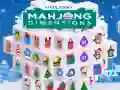 Spill Høytiden Mahjong Dimensjoner online