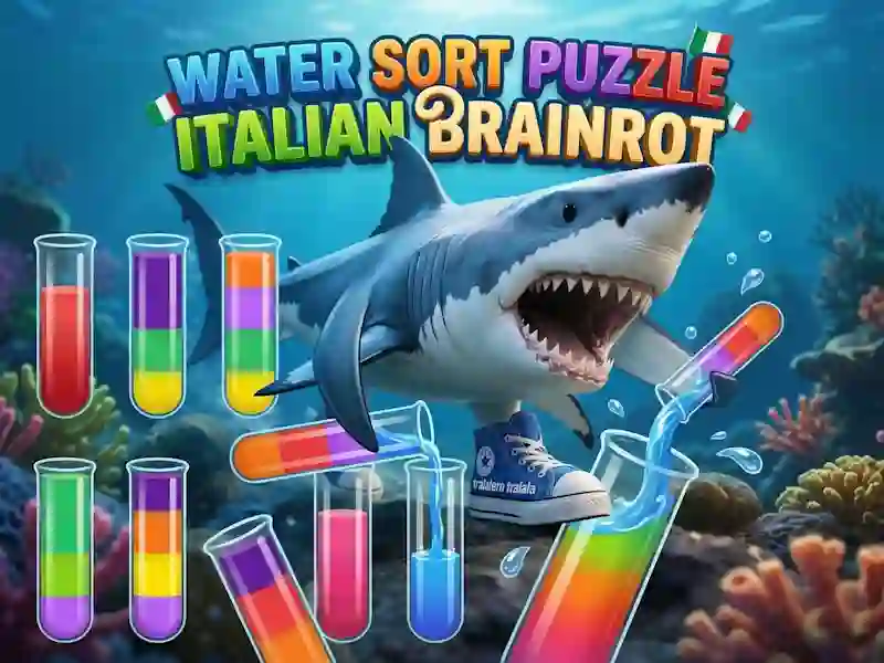 Spill Water Sort Puzzle Italian Brainrot online