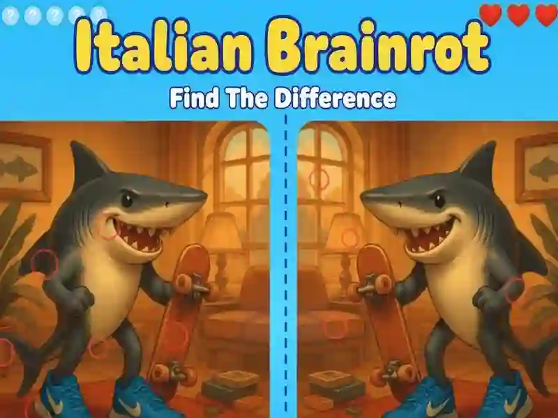 Spill Italian Brainrot: Finn forskjellen online Spill Italian Brainrot: Finn forskjellen online