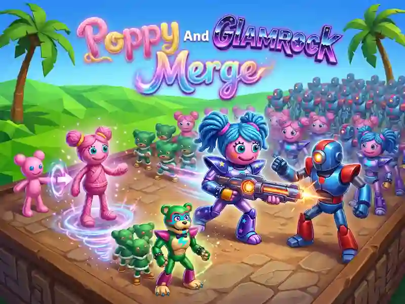 Spill Poppy And Glamrock Merge online