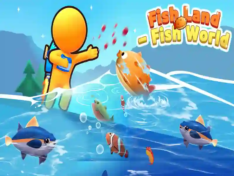 Spill Fish Land Fish World online