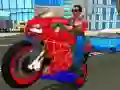 Spill Hero Stunt Spider Bike Simulator 3D online Spill Hero Stunt Spider Bike Simulator 3D online