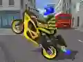 Spill Politi Motorsykkel Race Simulator online Spill Politi Motorsykkel Race Simulator online