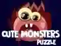 Spill Kjempesøte Monstre Puslespill online Spill Kjempesøte Monstre Puslespill online
