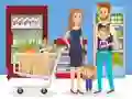 Spill Glad Shopping Puslespill online Spill Glad Shopping Puslespill online