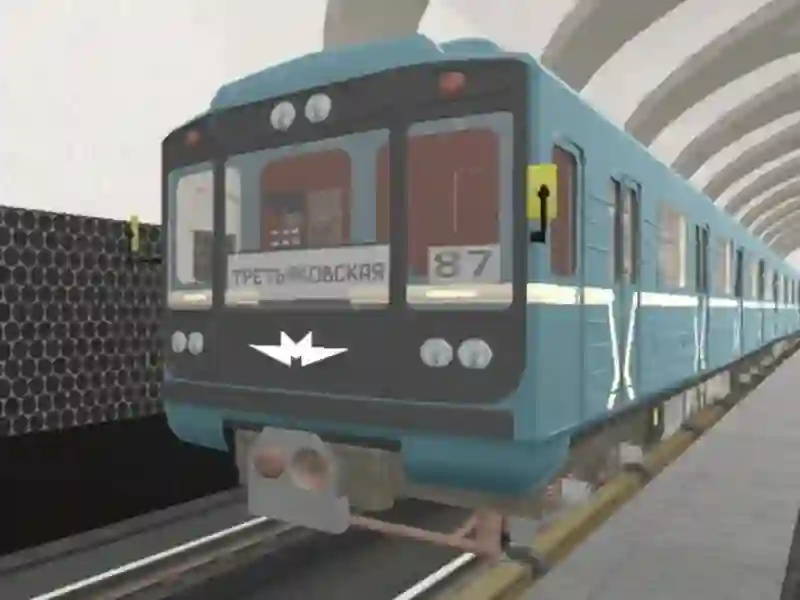 Spill Moskva Metro Driver 3D online Spill Moskva Metro Driver 3D online