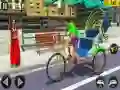 Spill Sykkel Tuk Tuk Auto Rickshaw Ny Kjøring online