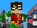 Spill Teen Titans Go: Minecraft Tenåringsløper 3D online