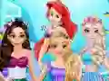 Spill Prinsesse Havfrue Stil Sminke online