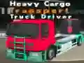 Spill Tungt gods transport lastebil sjåfør online Spill Tungt gods transport lastebil sjåfør online