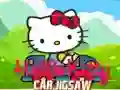 Spill Hello Kitty Bil Puslespill online Spill Hello Kitty Bil Puslespill online