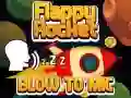 Spill Flappy Raket Med Blås online Spill Flappy Raket Med Blås online