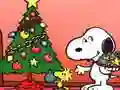 Spill Snoopy Julepuslespill online Spill Snoopy Julepuslespill online