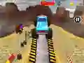Spill Monster Truck Utfordrende Stuntløp online Spill Monster Truck Utfordrende Stuntløp online