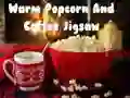 Spill Varm Popcorn og Kaffe Puslespill online Spill Varm Popcorn og Kaffe Puslespill online