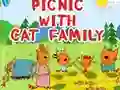 Spill Piknik med kattefamilien online Spill Piknik med kattefamilien online