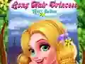 Spill Langhårede Prinsesse Frisørsalong online Spill Langhårede Prinsesse Frisørsalong online