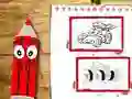Spill Tilbake til Skolen Bile Coloring Book online Spill Tilbake til Skolen Bile Coloring Book online