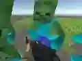 Spill Minecraft Skytespill Reddin Verden Din online