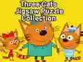 Spill Tre Katter Puslespill Samling online Spill Tre Katter Puslespill Samling online