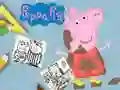 Spill Peppa Pig Malebok online