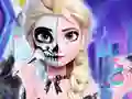 Spill Elsas Halloween-fest tatovering online Spill Elsas Halloween-fest tatovering online