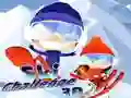 Spill Ski Utfordring 3D online Spill Ski Utfordring 3D online