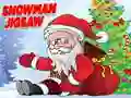Spill Snømann Puslespill online