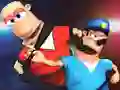 Spill Fallende Gutter: Stupid Fighters online Spill Fallende Gutter: Stupid Fighters online