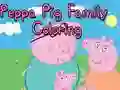 Spill Fargelegging av Peppa Gris-familien online Spill Fargelegging av Peppa Gris-familien online