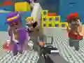 Spill Blocky Gangster Krigføring 2022 online