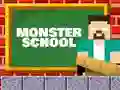 Spill Monster Skole: Berg- og dalbane & Parkour online
