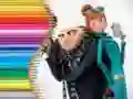 Spill Fargebok for Despicable Me for Utskrift online