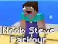 Spill Noob Steve Parkour online Spill Noob Steve Parkour online