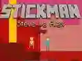 Spill Stickman Steve vs Alex Nether online Spill Stickman Steve vs Alex Nether online