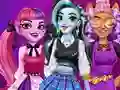 Spill Videregående Prinsesse Monster Mash online