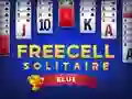Spill Freecell Solitaire Blå online Spill Freecell Solitaire Blå online