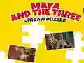 Spill Maya og de Tre Puslespillene online
