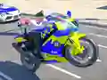 Spill Politiets Stunt Sykkel Racing Spill online Spill Politiets Stunt Sykkel Racing Spill online