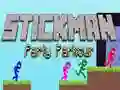 Spill Stickman Party Parkour online Spill Stickman Party Parkour online