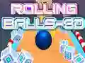 Spill Rullende Kuler-3D online Spill Rullende Kuler-3D online