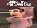 Spill Skibidi Toalett Fem Forskjeller online Spill Skibidi Toalett Fem Forskjeller online