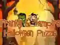 Spill Franky & Vampyr Halloween Puslespill online