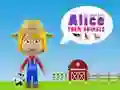 Spill Verdens av Alice Gårdsdyr online Spill Verdens av Alice Gårdsdyr online
