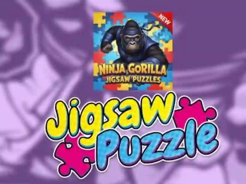 Spill Ninja Gorilla Jigsaw-gåter online