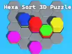 Spill Hexa Sort 3D Puslespill online Spill Hexa Sort 3D Puslespill online